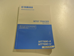 Instructieboekje Yamaha Tracer 700