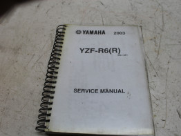 Instruction manual Yamaha YZF R6