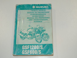 Instructieboekje Suzuki GSF 1200 Bandit