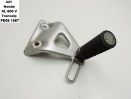 Duo voetsteun rechts Honda TRANSALP