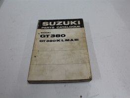 Parts book Suzuki GT 380