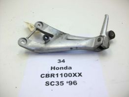 Soziusfussraste links Honda CBR 1100 XX