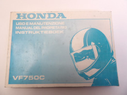 Fahrerhandbuch Honda VF 750 C Magna
