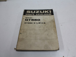 Onderdelenboek Suzuki GT 550