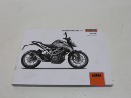 Instructieboekje KTM 390 Duke