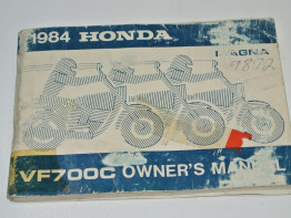 Instructieboekje Honda VF 700 750 C Magna