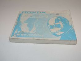 Manuel Honda CB 750 F