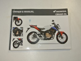 Instructieboekje Honda CB 1000 R