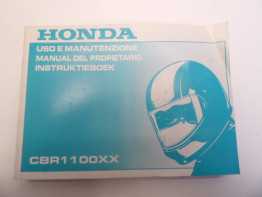 Fahrerhandbuch Honda CBR 1100 XX