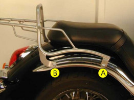 Rear carrier top box Kawasaki VN 900