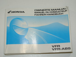 Instructieboekje Honda VFR 800 I