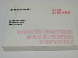 Fahrerhandbuch Kawasaki Z 750