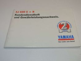 Fahrerhandbuch Yamaha XJ 900 S Diversion