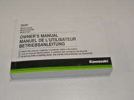 Instructieboekje Kawasaki Z 650