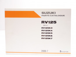 Parts book Suzuki Rv 125 van van
