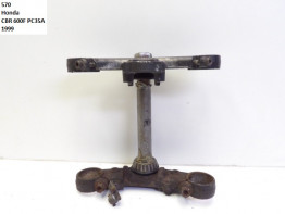 T stuk + kroonplaat Honda CBR 600 FS Sport