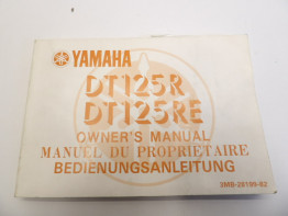Instructieboekje Yamaha Overige Yamaha