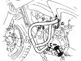 Valbeugel Yamaha FZ6