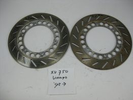 Remschijven set Yamaha XV 750 Virago