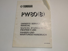 Instructieboekje Yamaha Overige Yamaha