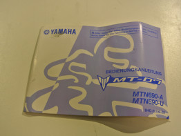 Instructieboekje Yamaha MT 07