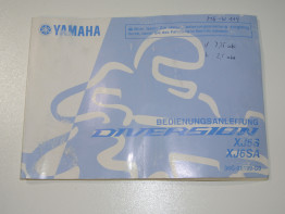 Instructieboekje Yamaha XJ 600 Diversion