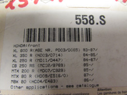 Bremsbeläge Honda XL 600