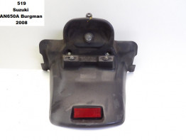 License plate holder Suzuki Burgman 650