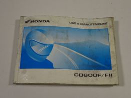 Instructieboekje Honda CB 600 F