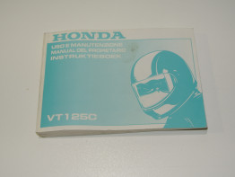 Instructieboekje Honda VT 750 Shadow