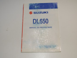 Fahrerhandbuch Suzuki DL 650 V STROM