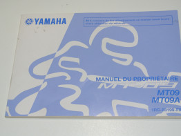 Fahrerhandbuch Yamaha MT 09
