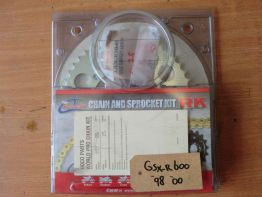 Ketting en tandwielset Suzuki GSX R 600