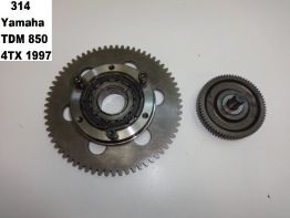 Start koppeling Yamaha TDM