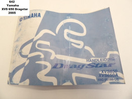 Instructieboekje Yamaha XVS 650 Dragstar