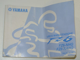 Fahrerhandbuch Yamaha FZ6