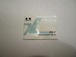 Instructieboekje Kawasaki ZR 7