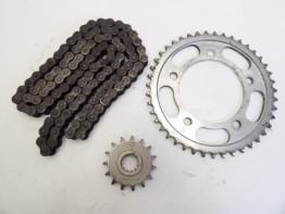 Chain and sprocket kit Honda CBR 600 F