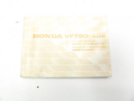 Fahrerhandbuch Honda VF 700 750 C Magna