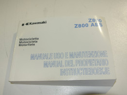 Instructieboekje Kawasaki Z 800