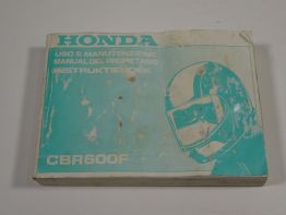 Manuel Honda CBR 600 F