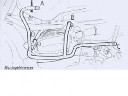 Motorschutzbugel Sturzbugel BMW R 1150 GS
