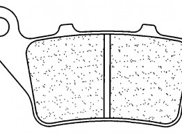 Braking pads rear BMW F 800 GS