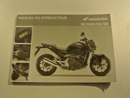 Fahrerhandbuch Honda NC 700 S