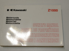 Fahrerhandbuch Kawasaki Z 1000