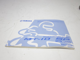 Instructieboekje Yamaha MT 10
