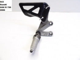 Main step holder right Suzuki GSX R 750