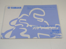 Instructieboekje Yamaha MT 09