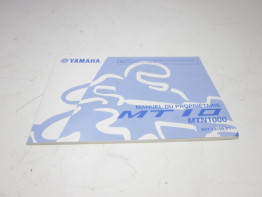 Instructieboekje Yamaha MT 10