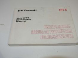 Fahrerhandbuch Kawasaki ER 5